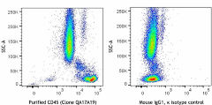 Purified anti-human CD45 Recombinant Antibody (393402)