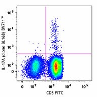 Brilliant Violet 711™ anti-human IL-17A Antibody (512327)