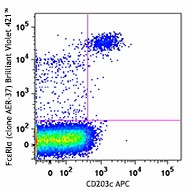 Brilliant Violet 421™ anti-human FcεRIα Antibody (334623)