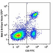Brilliant Violet 570™ anti-mouse CD4 Antibody (100541)