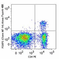 Alexa Fluor® 488 anti-mouse FOXP3 Antibody (126405)
