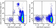 Brilliant Violet 421™ anti-human CD34 Antibody (343609)