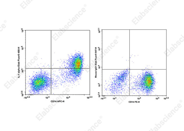 Elab Fluor® 647 Anti-Human IL-1 alpha Antibody[364/3B3-14] (AN00839M)