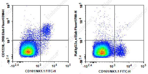 Elab Fluor® 700 Anti-Mouse CD122/IL-2RB Antibody[5H4] (E-AB-F1029UM1)