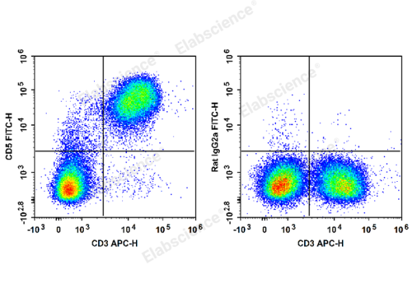 FITC Anti-Mouse CD5 Antibody[53-7.3] (E-AB-F1185C)
