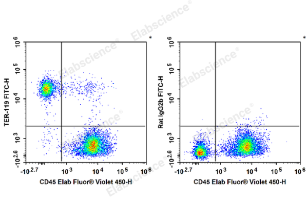 FITC Anti-Mouse TER-119 Antibody[TER-119] (E-AB-F1125C)