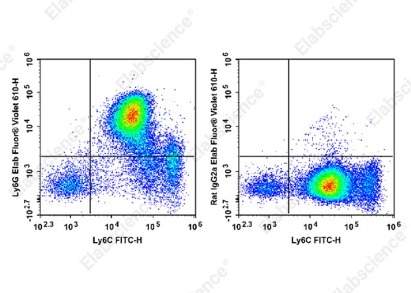 Elab Fluor® Violet 610 Anti-Mouse Ly6G Antibody[1A8] (E-AB-F1108UT)
