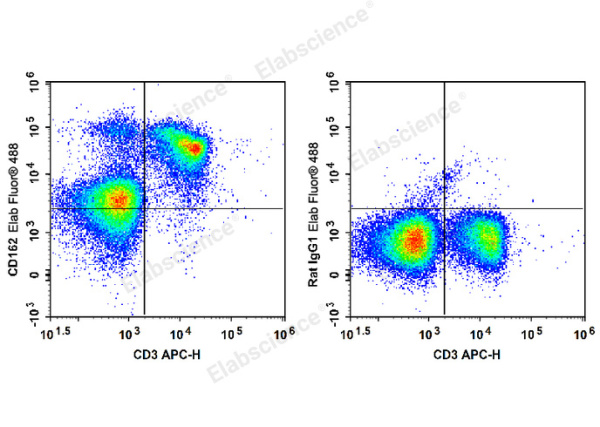 Elab Fluor® 488 Anti-Mouse CD162 Antibody[4RA10] (E-AB-F1034L)