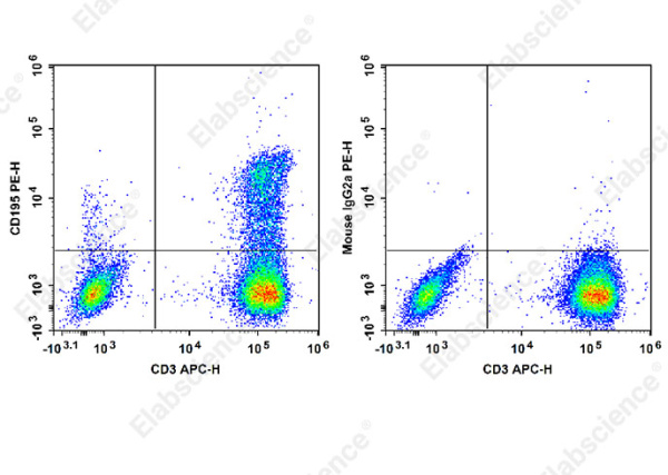 PE Anti-Human CD195 Antibody[RoAb13] (E-AB-F1418D)