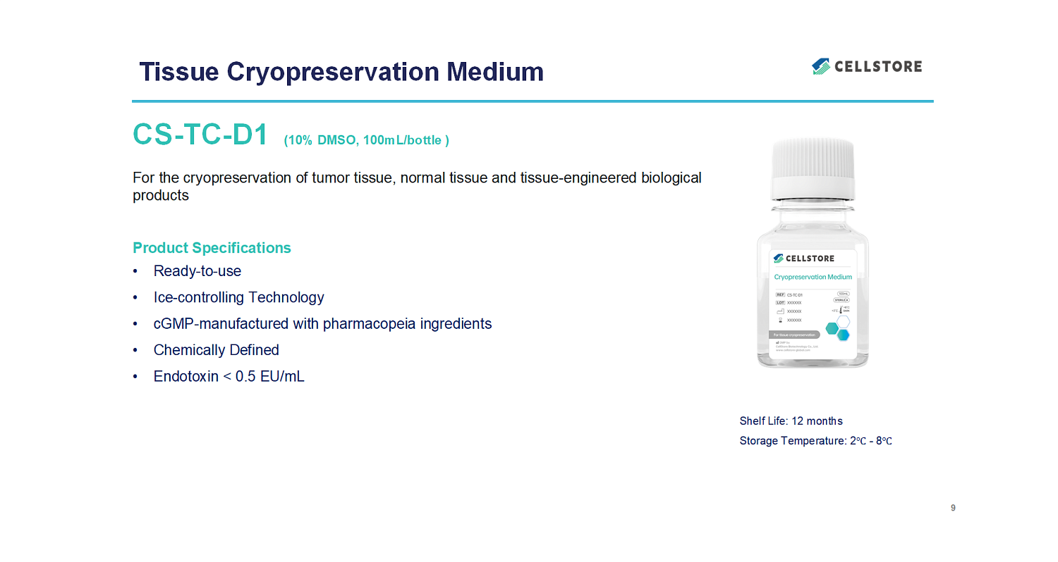 Tissue Cryopreservation Medium