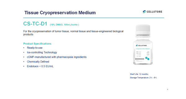 Tissue Cryopreservation Medium