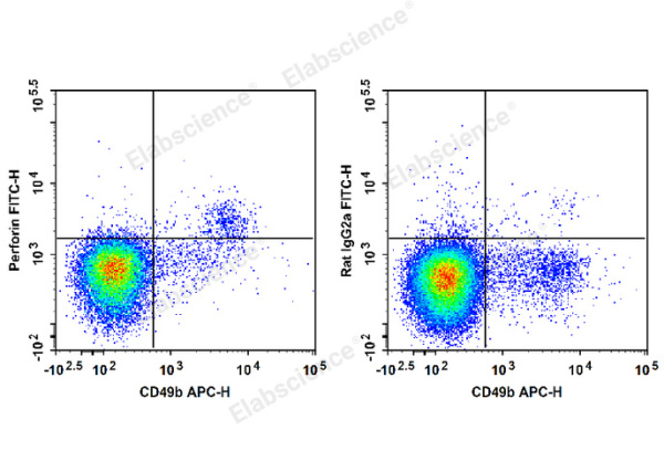 FITC Anti-Mouse Perforin Antibody[S16009A] (E-AB-F1294UC)