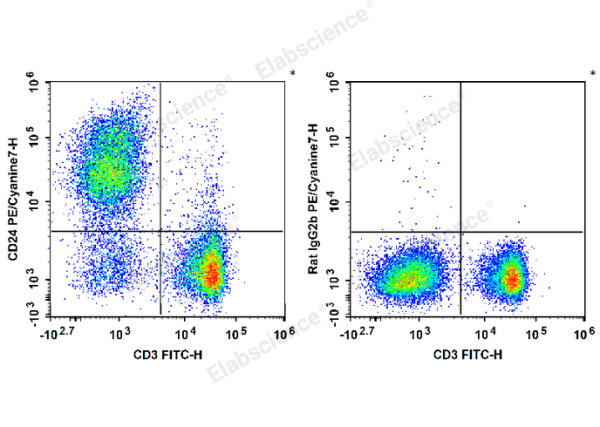 PE/Cyanine7 Anti-Mouse CD24 Antibody[M1/69] (E-AB-F1179H)